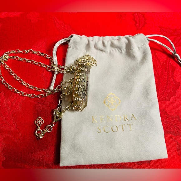 ELEGANT KENDRA SCOTT NECKLACE WITH POUCH - Picture 2 of 5